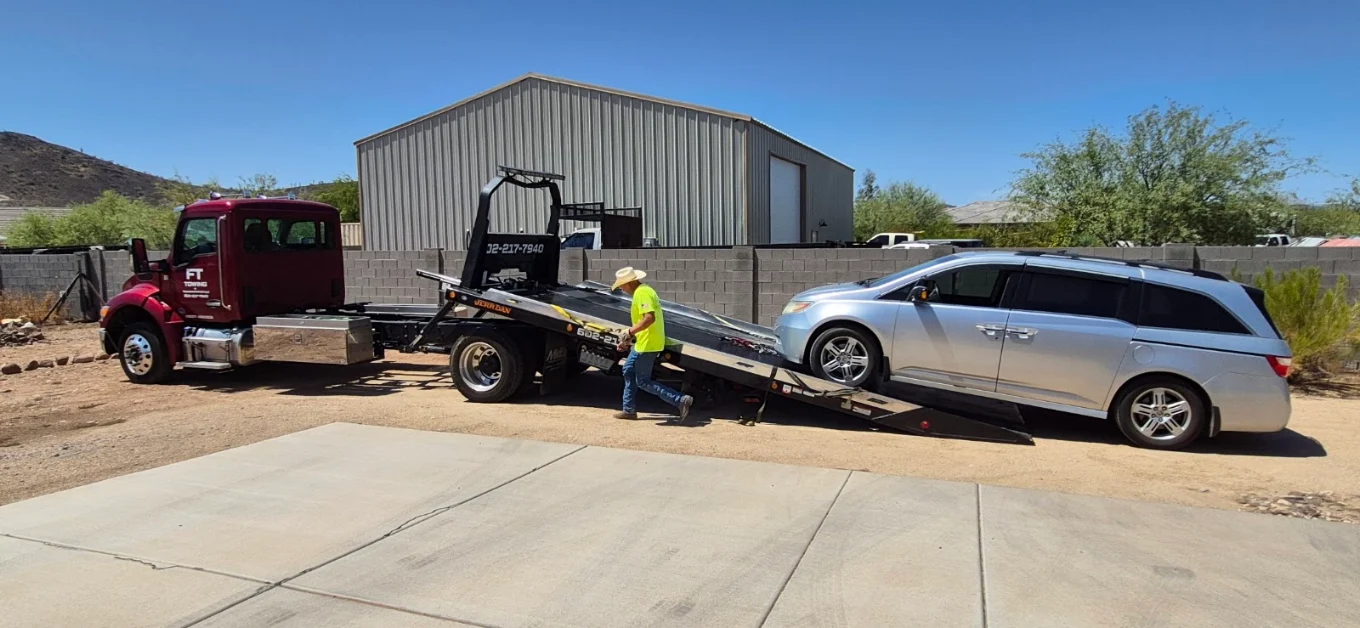 FT Towing winch out recovery, Greater Phoenix